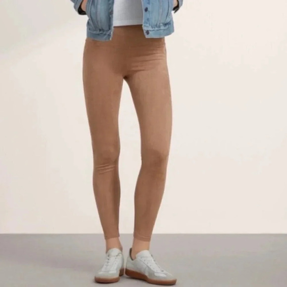 Aritzia Wilfred Free Vegan Suede Daria  Pant - Picture 1 of 15